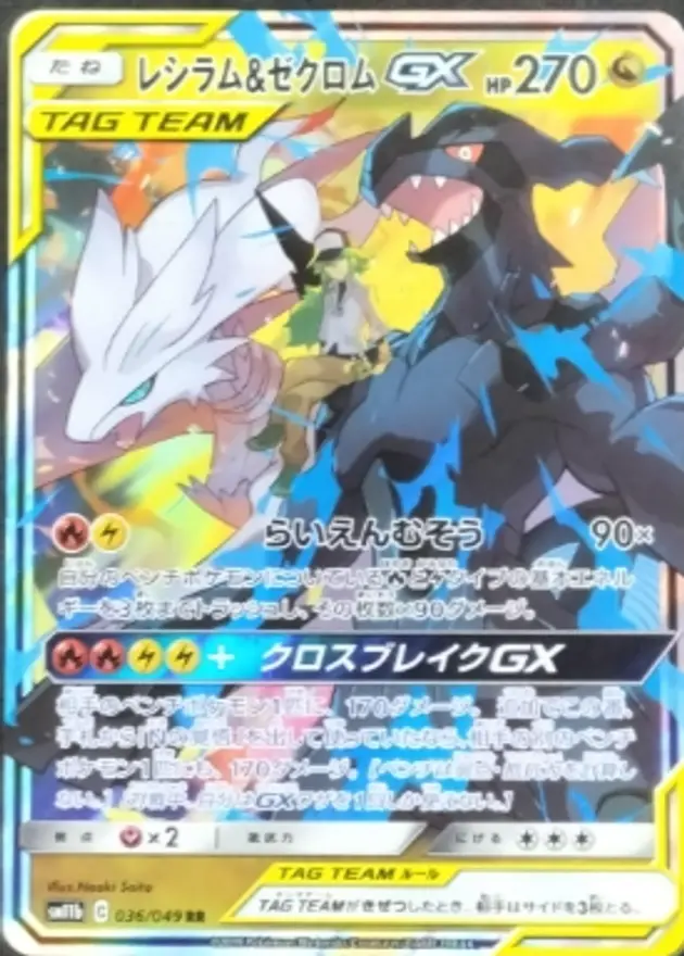 レシラム＆ゼクロムGX