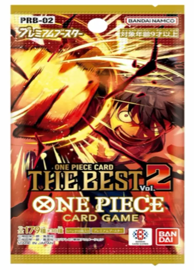 ONE PIECE CARD THE BEST vol.2 PACK